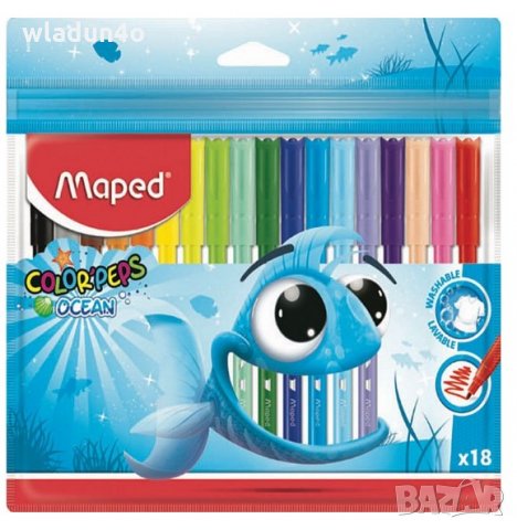 Комплекти Флумастери Maped-4лв, снимка 8 - Рисуване и оцветяване - 35908489
