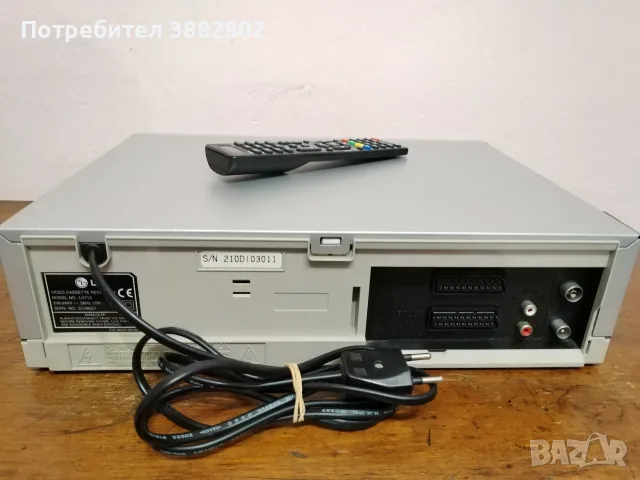 LG LV-713 HI-FI VCR VHS, снимка 2 - Плейъри, домашно кино, прожектори - 55849324