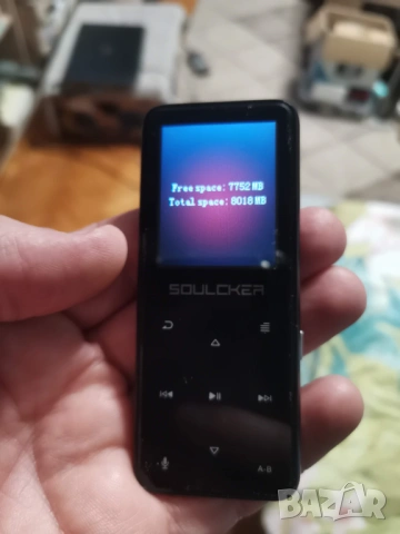 Музикален плеър SOULCKER -8 GB, Bluetooth, FM radio, pedometer, e-book, вграден високоговорител, снимка 11 - Аудиосистеми - 53872898
