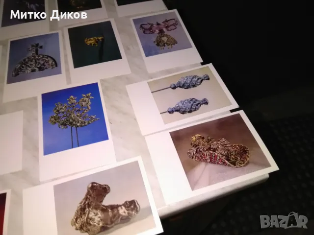 Сокровищница Алмазного фонда СССР 16 картички 1975г. като нови, снимка 3 - Колекции - 48452165