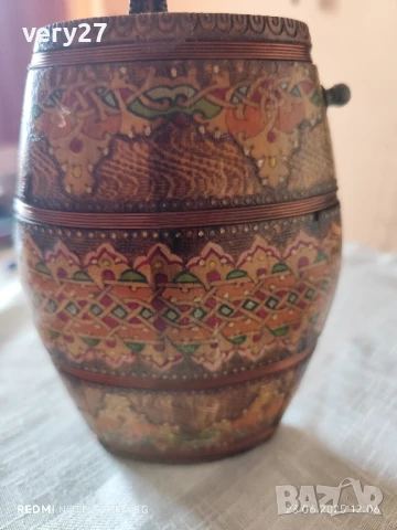 старинно дървено бърдуче, снимка 2 - Декорация за дома - 50767097