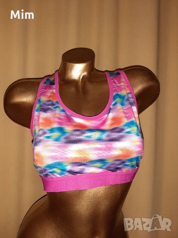 Grane 44/46 Розово бюстие с различни цветове който се приливат , снимка 2 - Корсети, бюстиета, топове - 34159109