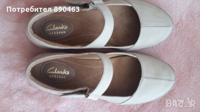 Дамски обувки Clarks, естествена кожа, снимка 5 - Дамски ежедневни обувки - 34028758