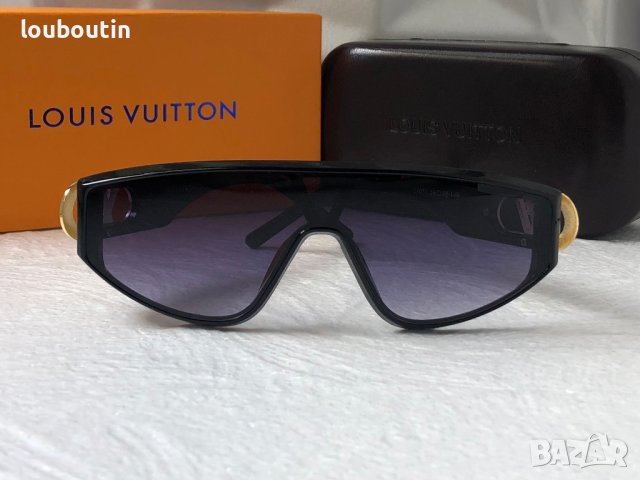 Louis Vuitton  2023 дамски мъжки слънчеви очила маска, снимка 5 - Слънчеви и диоптрични очила - 41125407