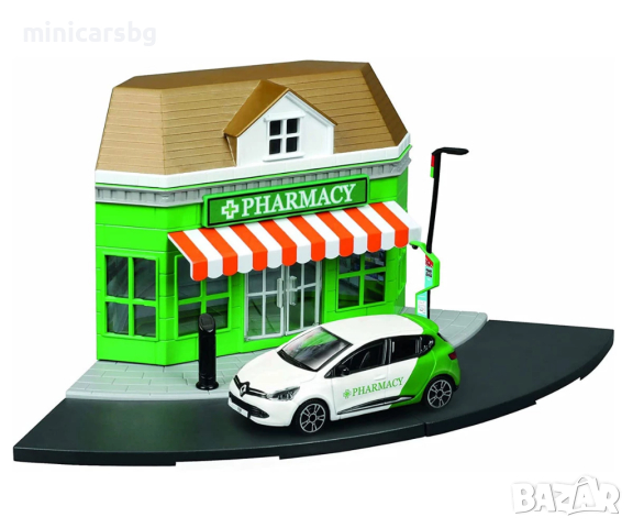 Метални колички: Bburago Street Fire - Аптека, снимка 2 - Колекции - 44931952