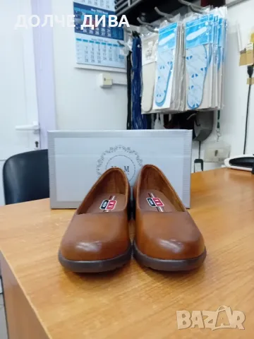 Дам.обувки м3007 камел , снимка 2 - Дамски ежедневни обувки - 49450237
