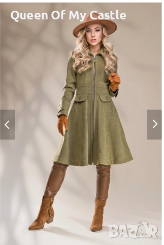 Kрасиво дамско палто Lucy fashion , снимка 4 - Палта, манта - 53294210