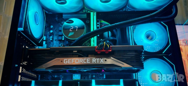 Яко Геймърско РС I5 14600K/32Gb/512GB SSD+1Tb SSD/RTX 3080 10G/Гаранция, снимка 5 - Геймърски - 52451411