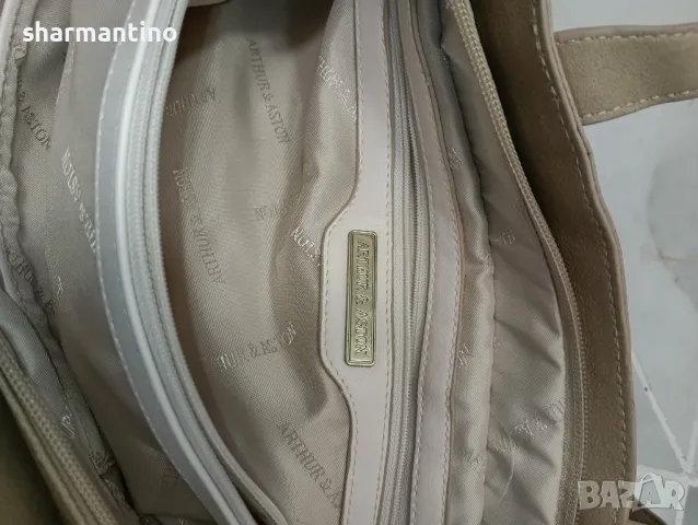 Кожена чанта Arthur & Aston - 27 лв, снимка 5 - Чанти - 50239409