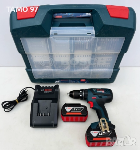 BOSCH GSB 18V-28 - Акумулаторен ударен винтоверт неразличим от нов!