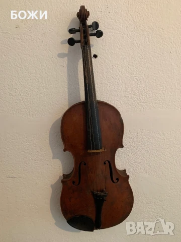 Стара ръчна цигулка – декорация, реставрация или колекция – уникат!, снимка 3 - Антикварни и старинни предмети - 50671454