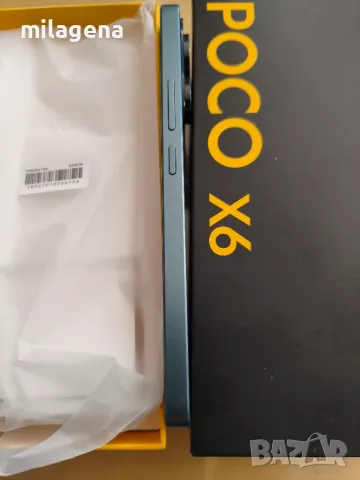 POCO X6, 8GB RAM, 256 ROM, 5G, BLUE , снимка 8 - Xiaomi - 56125181