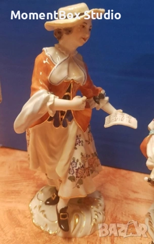 Meissen Porzellan майсен порцелан фигури , снимка 3 - Антикварни и старинни предмети - 53626828