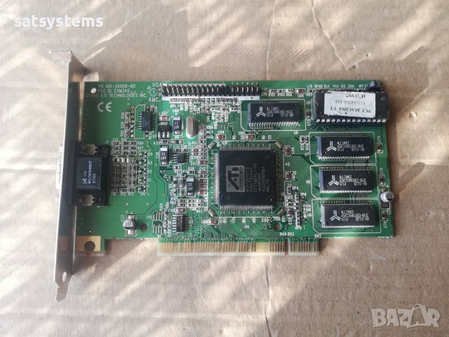 Видео карта ATI Mach64 VT2 EXM340 2MB PCI