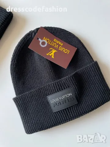 Мъжка шапка плетиво Louis Vuitton , снимка 6 - Шапки - 47865275
