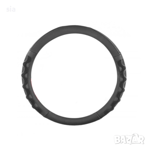 Калъф за волан, 38см- универсален, сив