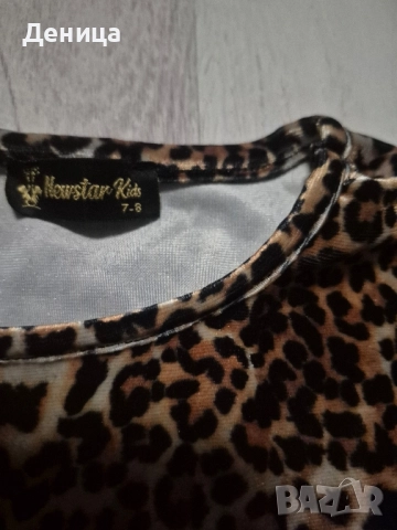 модерна детска рокля , снимка 4 - Детски рокли и поли - 52509393