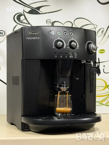 Кафемашина кафе автомат delonghi magnifica с гаранция, снимка 2 - Кафемашини - 56015362
