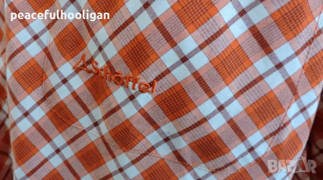 Schoffel - мъжка карирана риза за туризъм  с дълъг ръкав размер XL , снимка 9 - Ризи - 49781441