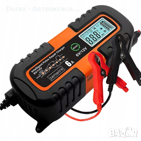 Зарядно за акумулатор JMD-6S 6A / 6-12V, снимка 4 - Аксесоари и консумативи - 53701647