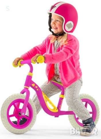 Колело за балансиране Chillafish Charlie - Розово, снимка 5 - Детски велосипеди, триколки и коли - 41392749
