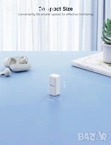 Govee Hygrometer Thermometer  H5100, Мини Bluetooth сензор 3 броя, снимка 2 - Друга електроника - 49619249