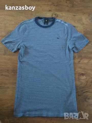 g-star ciaran stripe - страхотна мъжка тениска КАТО НОВА , снимка 4 - Тениски - 42015157
