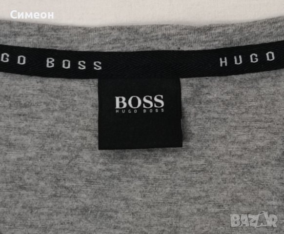 Hugo Boss оригинална блуза 2XL памучна фланелка, снимка 4 - Блузи - 42636287