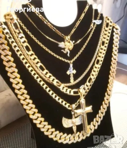    дамска гривна със златно покритие, снимка 3 - Гривни - 52071872