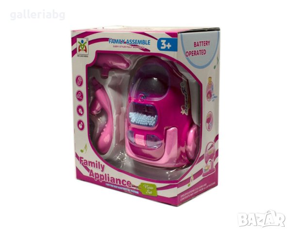 Интерактивна играчка прахосмукачка, светлина, звук, снимка 2 - Играчки за стая - 40610629