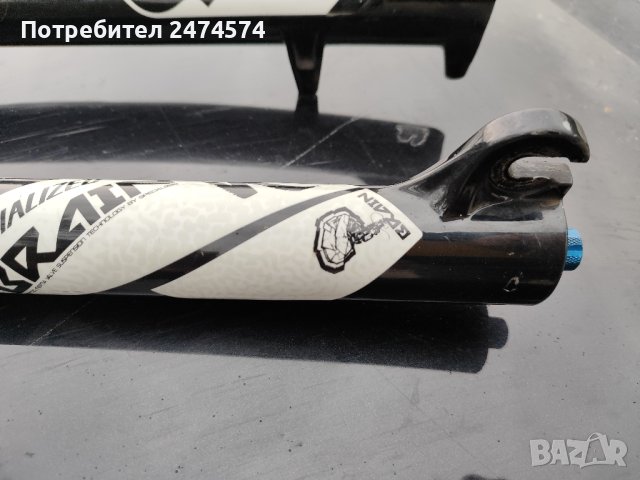 Въздушна вилка за колело ROCKSHOX SID BRAIN dual air ПЕРФЕКТНА! ГАРАНЦИЯ!, снимка 16 - Части за велосипеди - 44336558