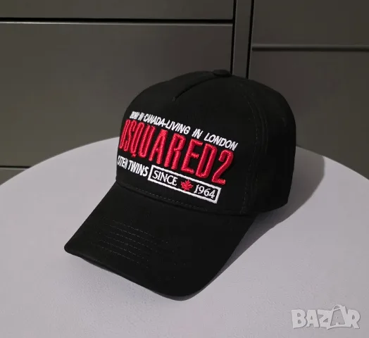 Шапка с козирка Dsquared DSQ2 унисекс, снимка 2 - Шапки - 56108332