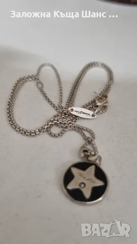 Марков сребърен синджир с висулка Tomas Sabo , снимка 2 - Колиета, медальони, синджири - 47423557