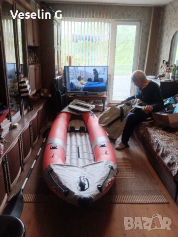 Едноместен надуваем каяк intex Explorer K2, снимка 3 - Водни спортове - 53761980