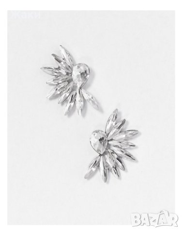 Дамски обеци с цирконии