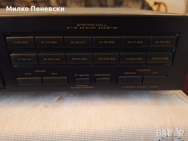 PIONEER F-449 STEREO TUNER.MADE IN JAPAN., снимка 4 - Ресийвъри, усилватели, смесителни пултове - 53484433