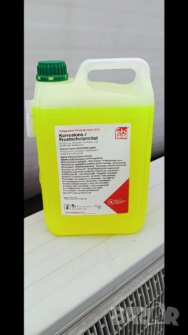 Жълт антифриз за рено 