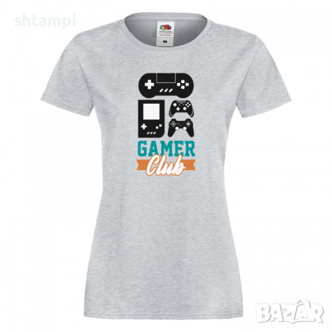 Дамска тениска Gamer Club, снимка 4 - Тениски - 36191086