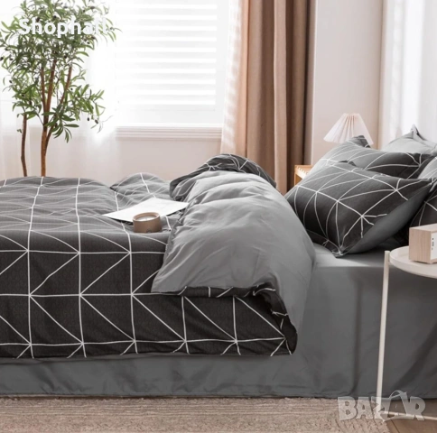 Спален комплект Pyramid Mila Home. Двоен., снимка 2 - Спално бельо - 53033301