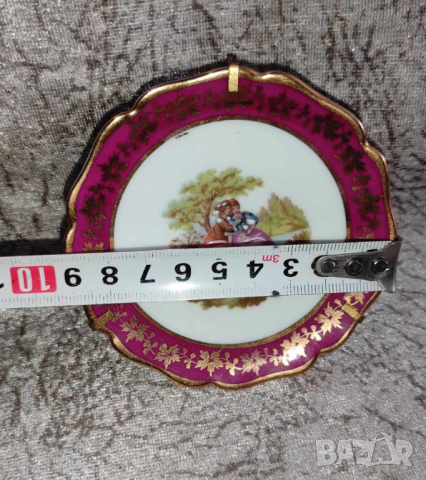 колекционерска чинийка limoges, снимка 2 - Колекции - 44671633
