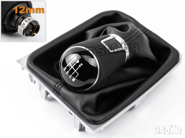 КОЖЕНА ТОПКА за СКОРОСТЕН ЛОСТ С МАНШОН И РАМКА за VW GOLF 7 VII 5G Variant Van ГОЛФ 5/6-Скорости, снимка 6 - Аксесоари и консумативи - 47446821