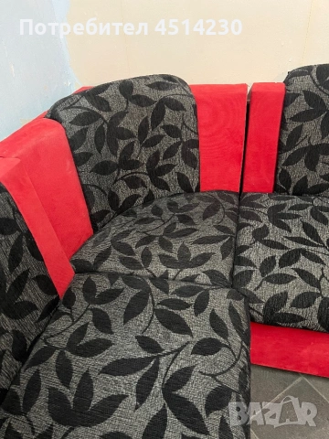 Ъглов кухненски диван – 4 части с място за съхранение, снимка 4 - Дивани и мека мебел - 53102660