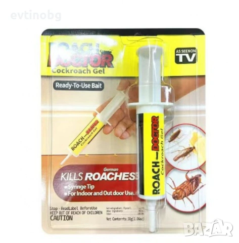 Инсектицид против хлебарки, Roach Doctor, снимка 2 - Други - 53827778