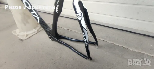 KUOTA Карбонова италианска шосейна рамка, снимка 11 - Части за велосипеди - 49168095