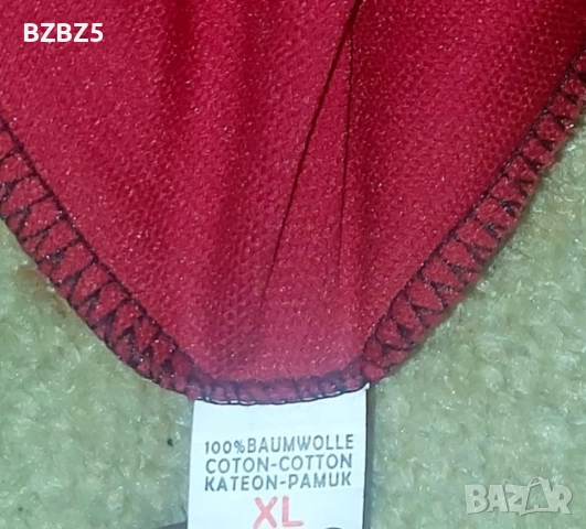 Червени къси мъжки панталони (XL), снимка 3 - Къси панталони - 51539132