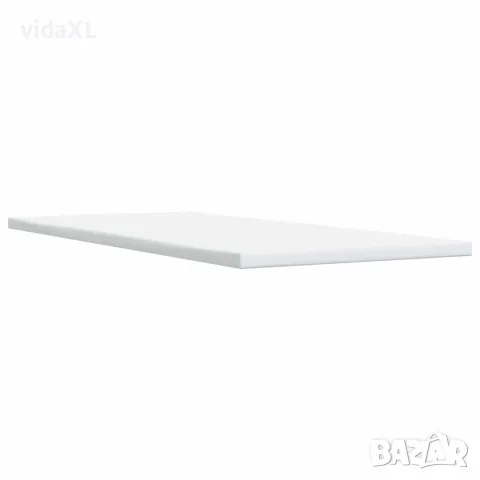 vidaXL Боксспринг легло с матрак, черно, 90x200 см, плат, снимка 8 - Спални и легла - 56146945