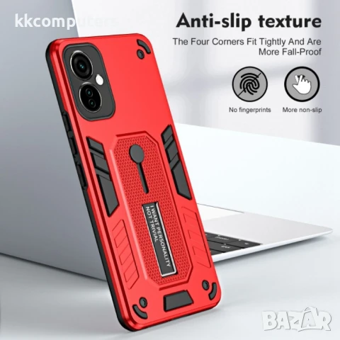 Tecno Camon 19 / 19 Pro Удароустойчив Ring Holder3 Калъф и Протектор, снимка 2 - Калъфи, кейсове - 50938041