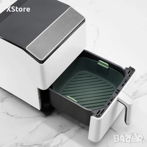 Кошничка за фритюрник с горещ въздух Lekue, оребрена, снимка 4 - Фритюрници - 50622431