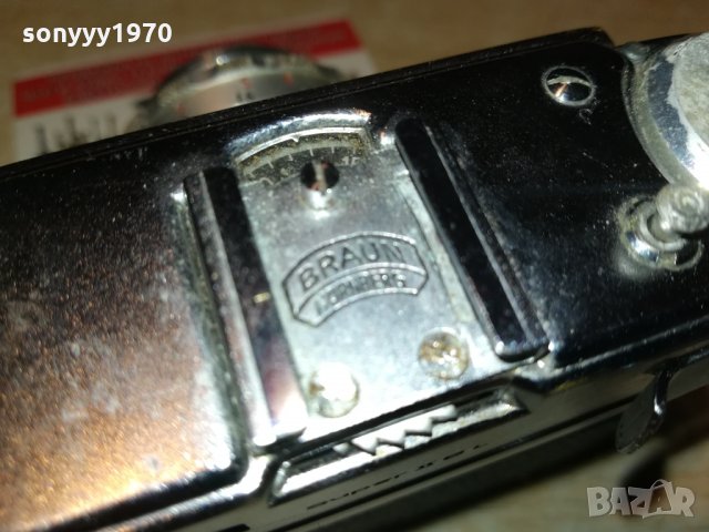 braun poxette-nurnberg-ретро фото- 01209211844, снимка 15 - Фотоапарати - 34110879