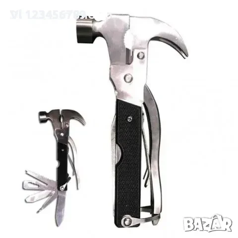 Мултифункционален инструмент чук-клещи, снимка 2 - Клещи - 50740454